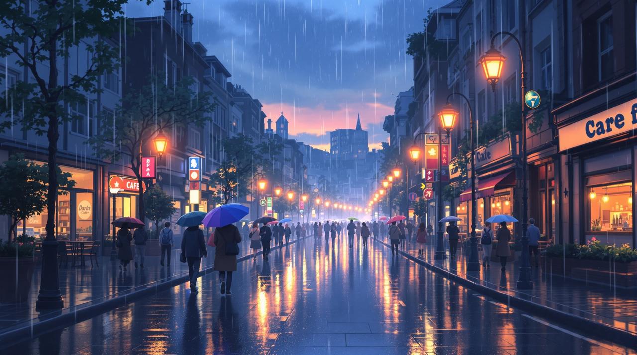 乐看短剧红包版作品 - 城市雨声